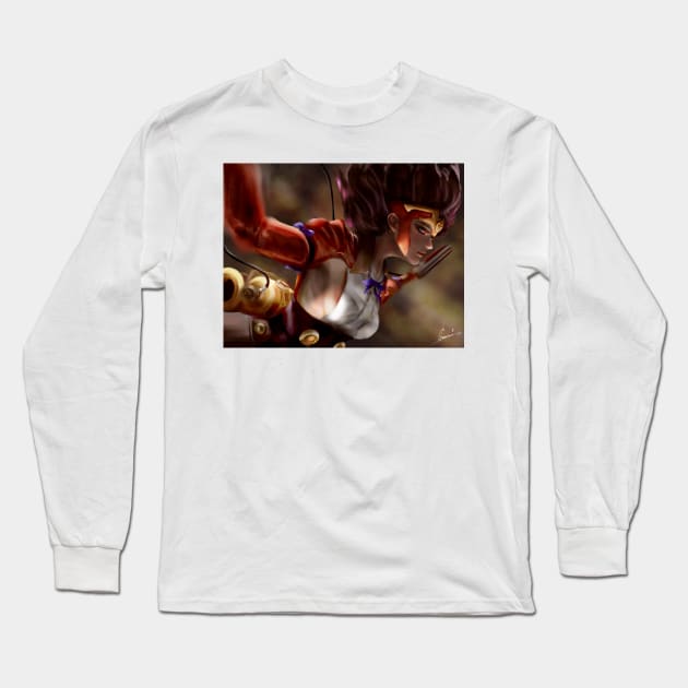 Mumei Koutetsujou no Kabaneri Long Sleeve T-Shirt by chururi